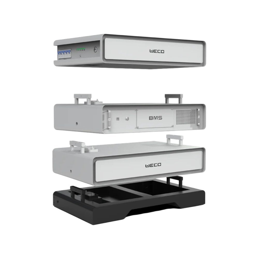 Batterie de stockage solaire WeCo 5K2 STACK — 5,12 kWh